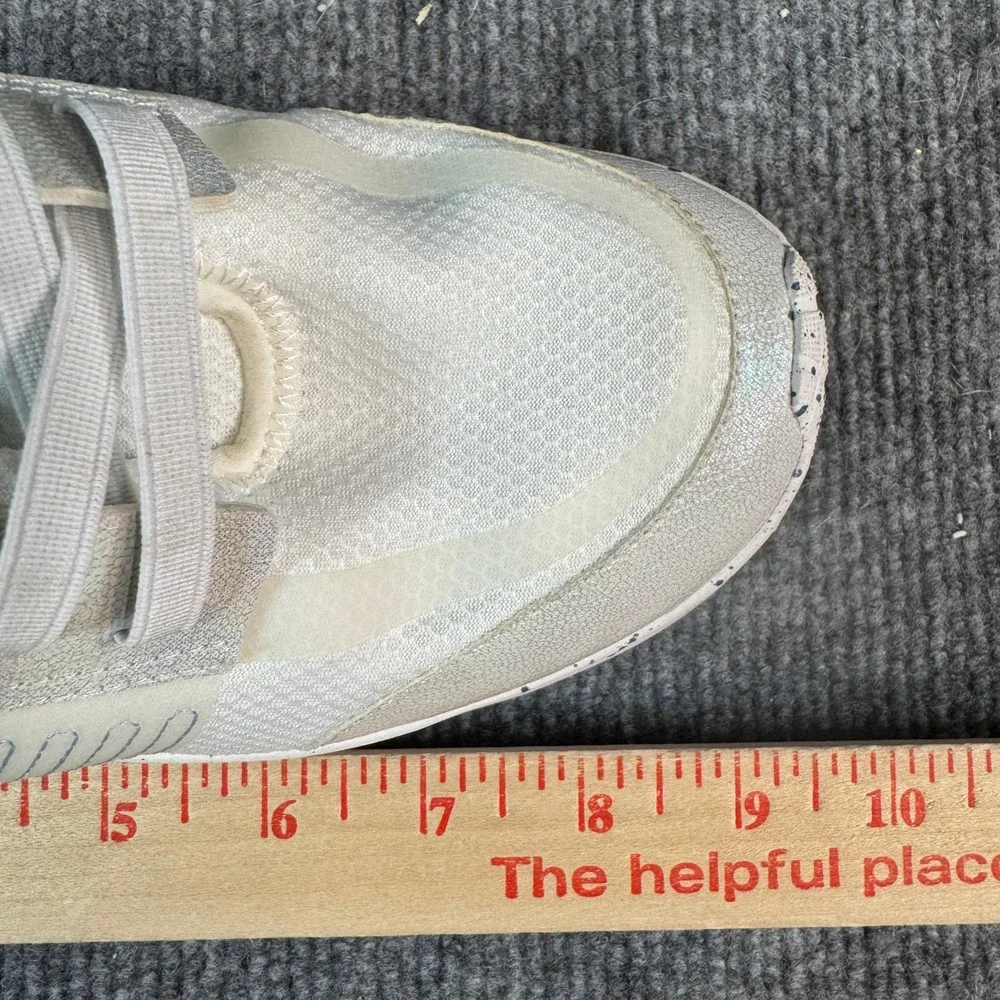 Hey Dude Sirocco White Iridescent Mesh Slip On Sneakers Low Top Shoes Boys 4
